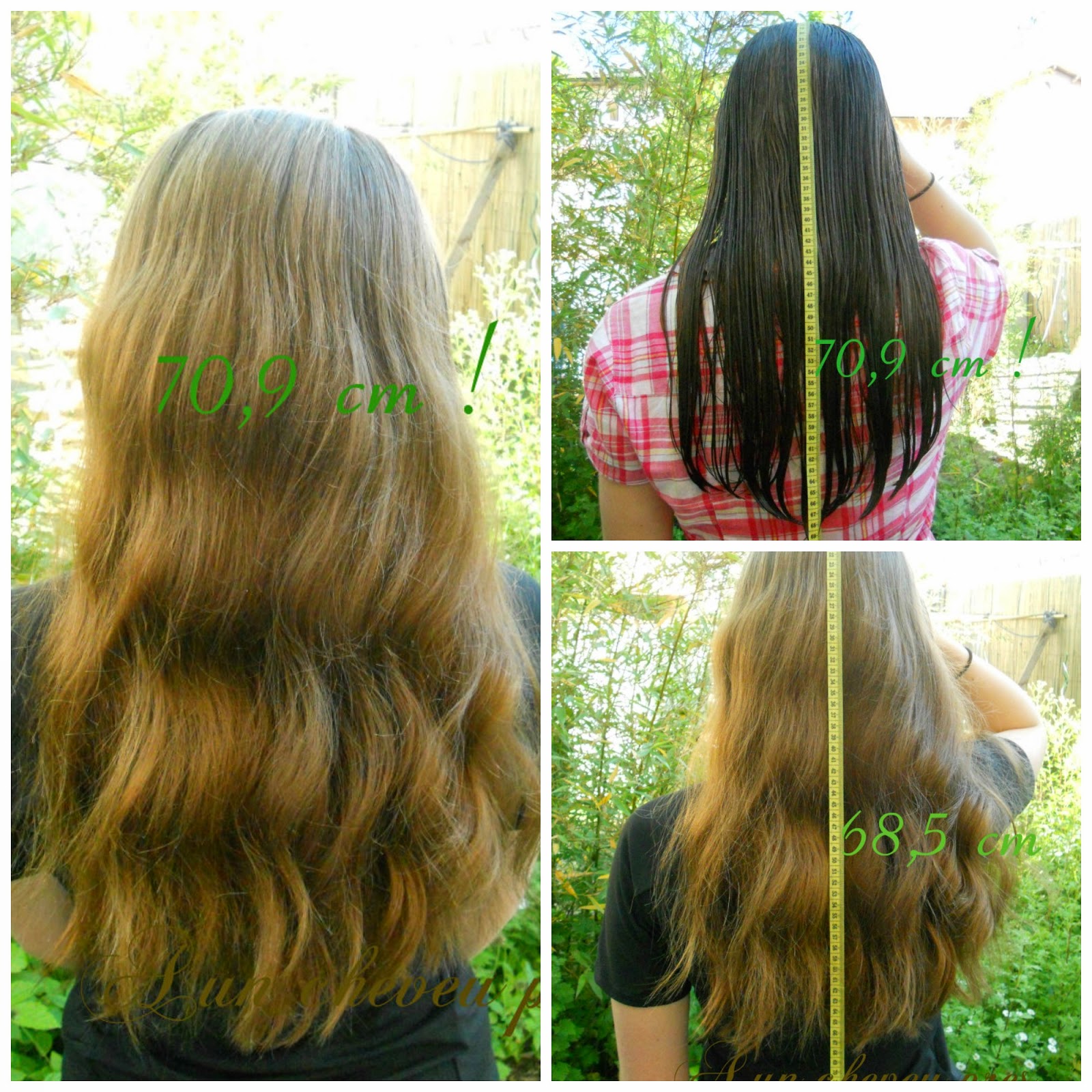 Si les cheveux tombent avec les racines noires